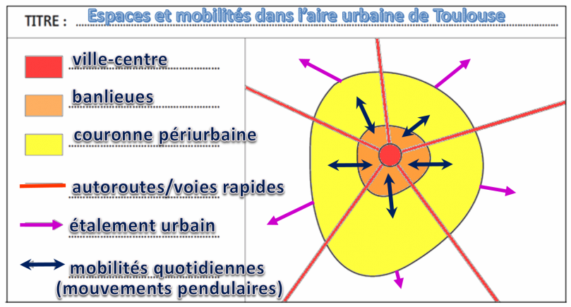 Croquis aire urbaine