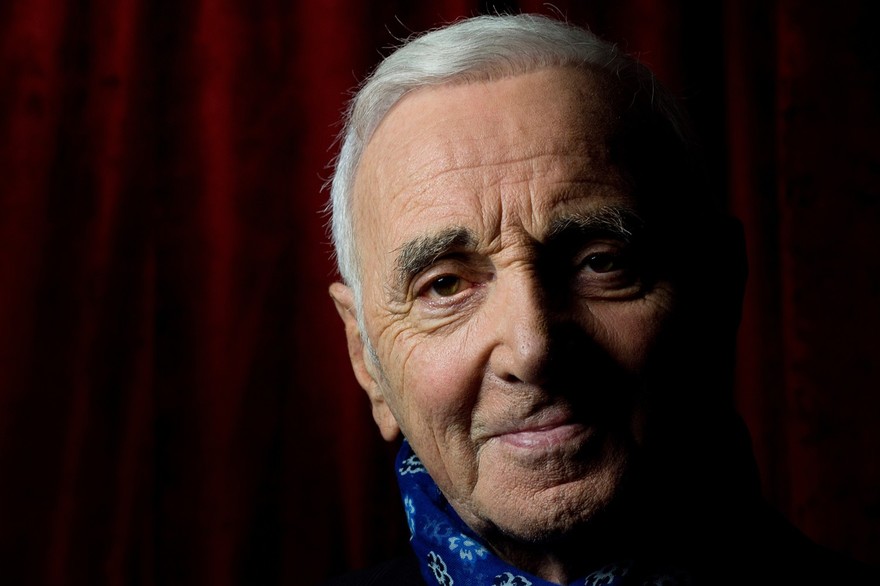 7794779357 le chanteur charles aznavour en septembre 2015
