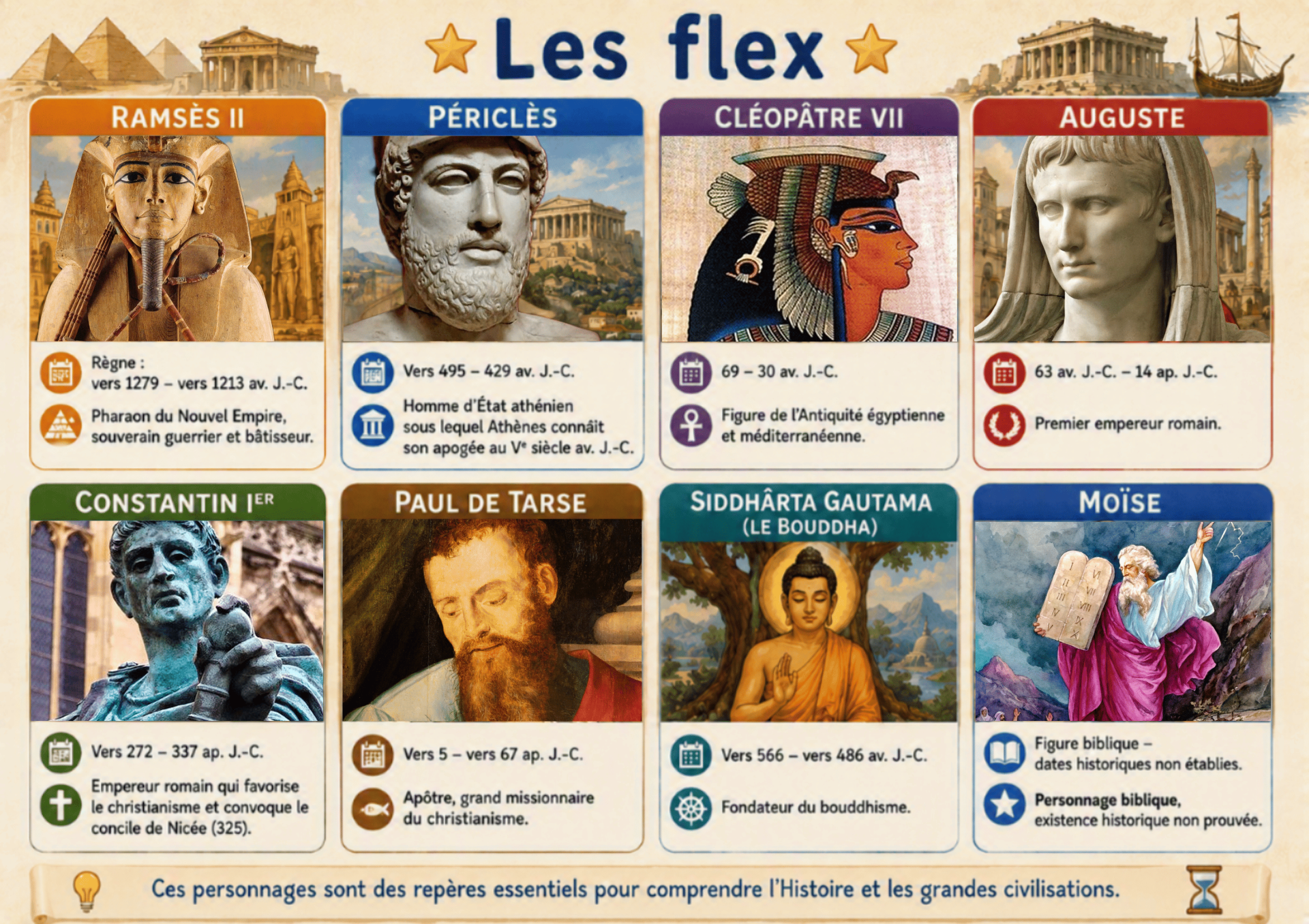 Les personnages a connaitre en 6e les flex dv2 1