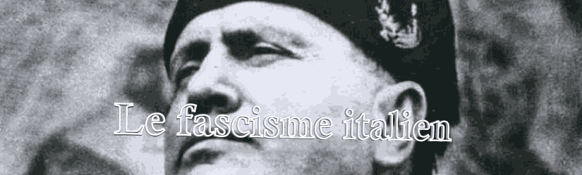 Titre fascisme italien