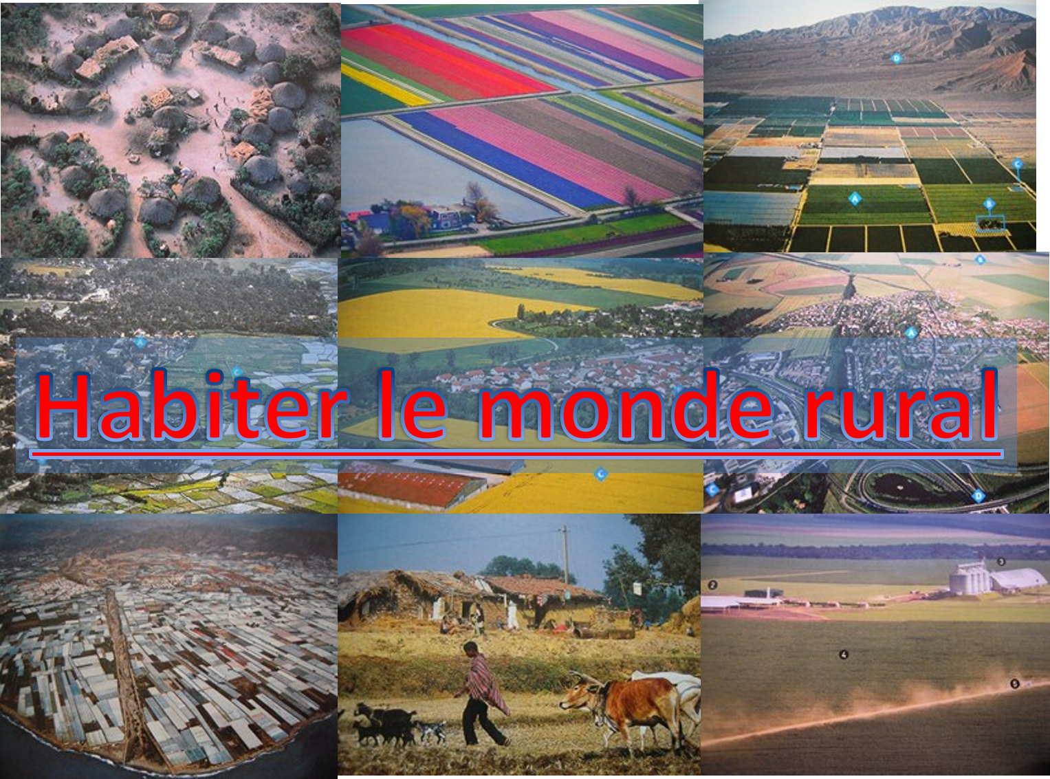 Titre habiter le monde rural