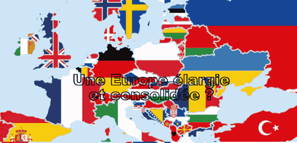 Titre une europe elargie et consolidee